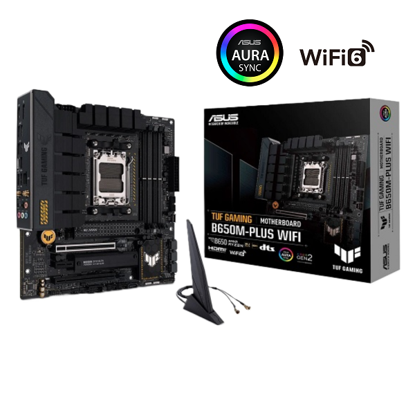  MXZ Gaming PC Desktop Computer, AMD Ryzen 5 5500, RX7600,16GB  DDR4, NVME 500G SSD, 6RGB Fans, Win 11 Pro Ready, Gamer Desktop Computer(R5  5500