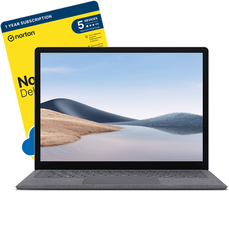 Microsoft Surface Laptop 4-Front View-Norton-800x800