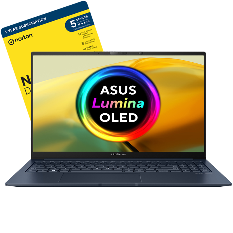 ASUS Zenbook 15 OLED UM3504DA-Front View-Norton-800x800