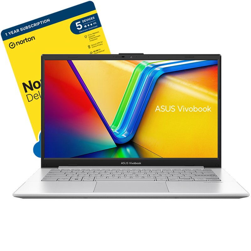 ASUS Vivobook Go 14 E1404GA-Front View-Norton-800x800