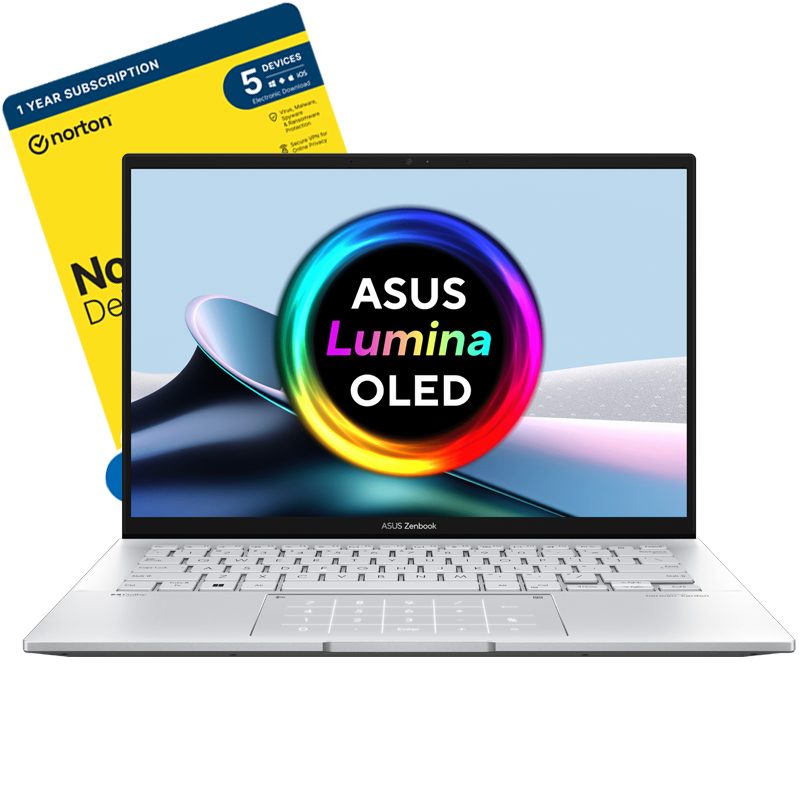 ASUS Zenbook 14 OLED UX3402-Front View-Norton-800x800