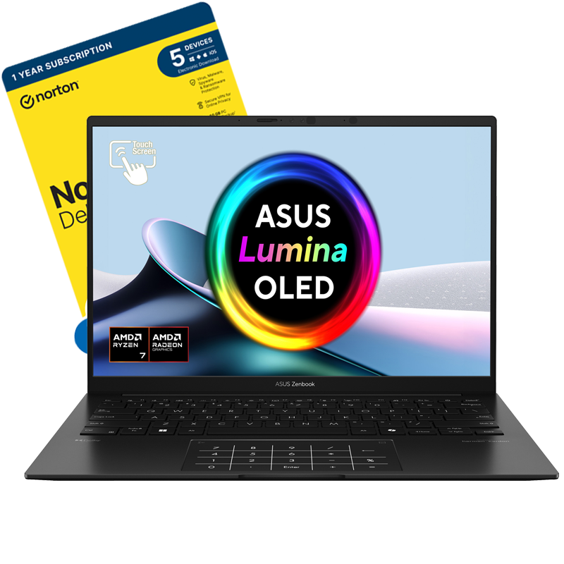 ASUS Zenbook 14 OLED UM3406-Front View-Norton-800x800