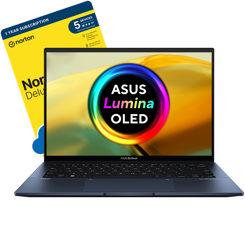 ASUS ZenBook 14 OLED-Front View-Norton