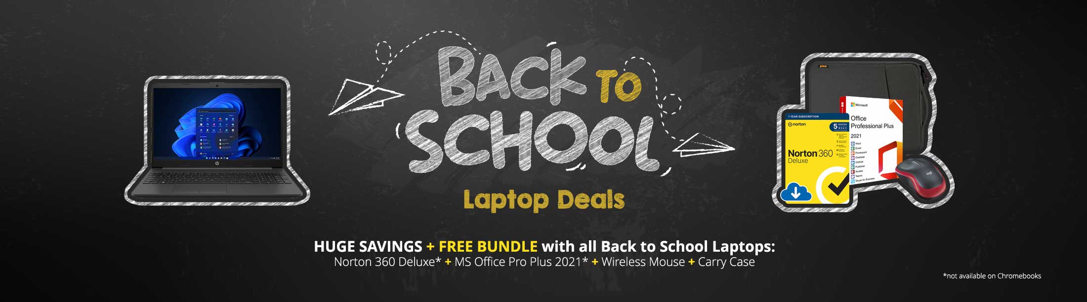 Back to School Deals with a FREE Laptop Bundle.