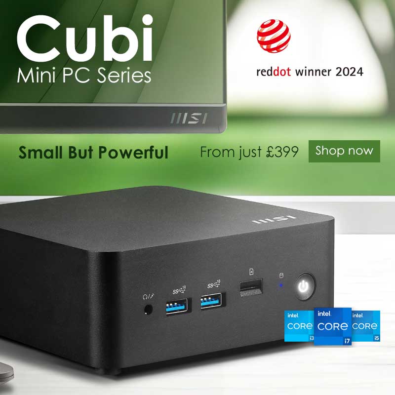 MSI Cubi Mini PC Series.